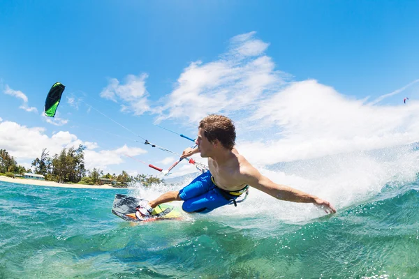 Kitesurfen — Stockfoto