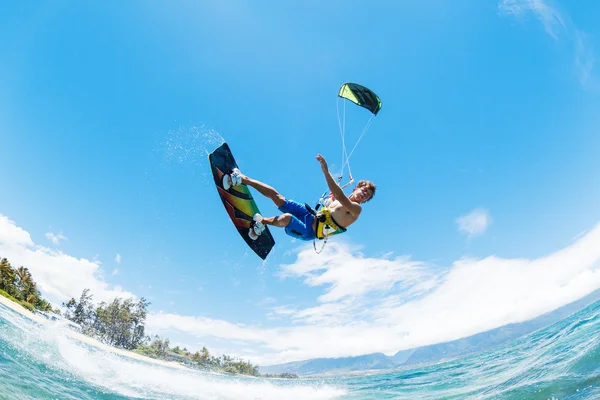 Kitesurfen — Stockfoto