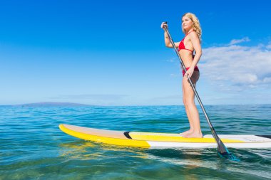 kadın stand up paddle kurulu