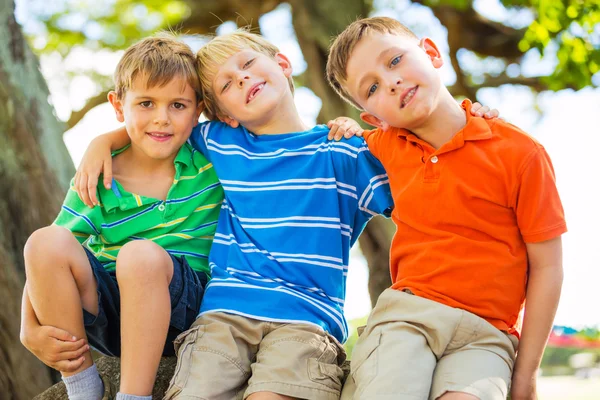 Happy Young Kids — Stock Photo, Image