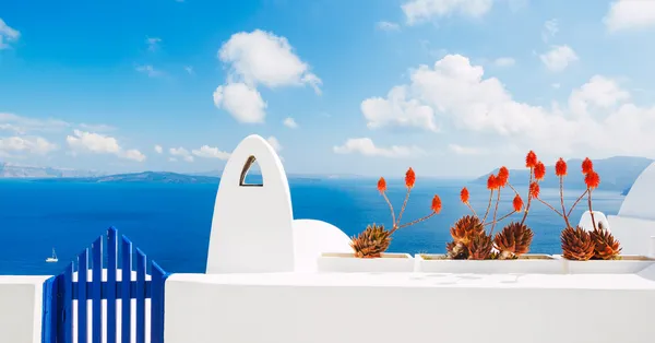 Santorini-Insel Griechenland Stockfoto