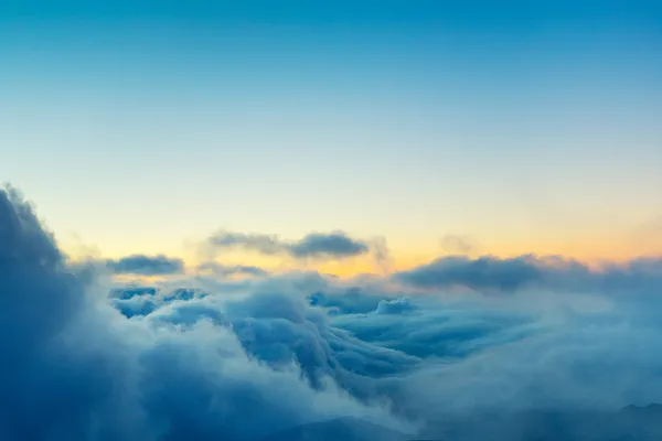 Vista sobre las nubes — Foto de Stock