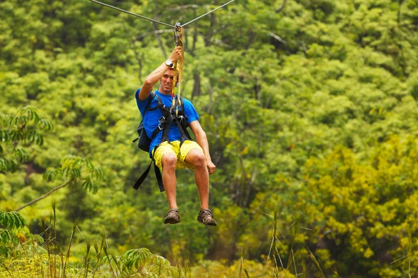 Zipline — Stock Photo, Image