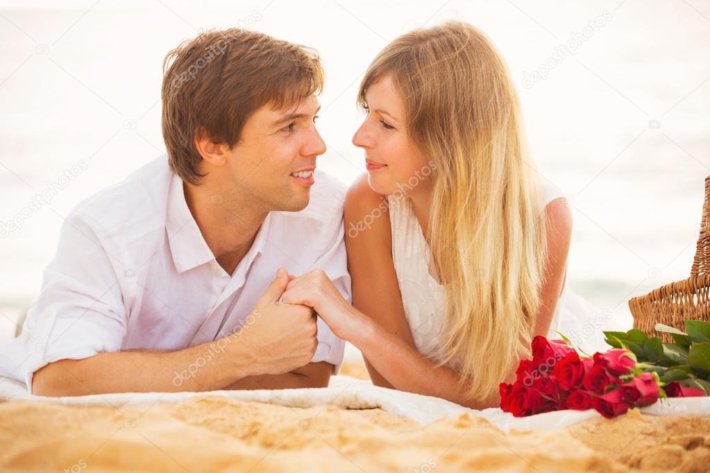 Young couple in love