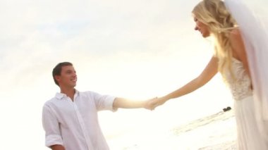 romantik gelin ve damat, yeni evli çift