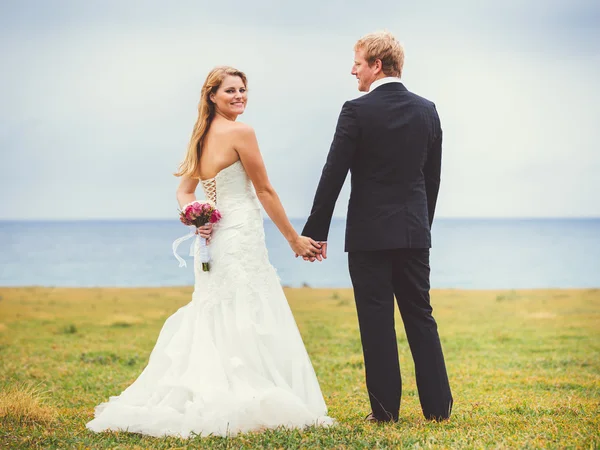 Casamento casal — Fotografia de Stock