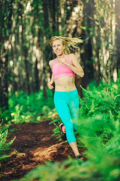 Woman Running — Stock Photo, Image