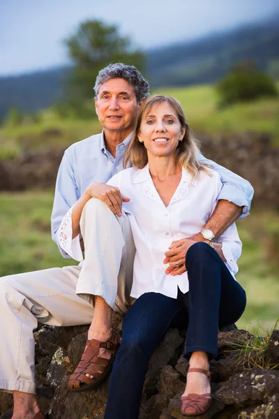 Middle aged couple — Stock Photo, Image