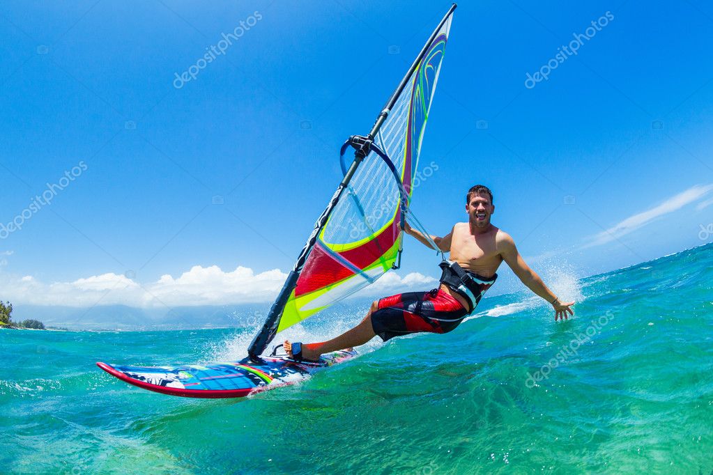 Windsurfing — Stock Photo © EpicStockMedia 45802189