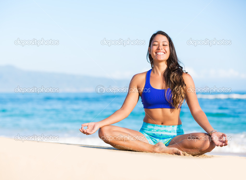 Woman doing Yoga