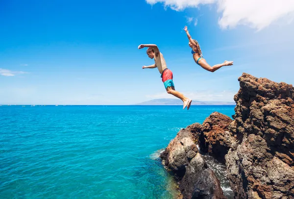 jumping cliff depositphotos