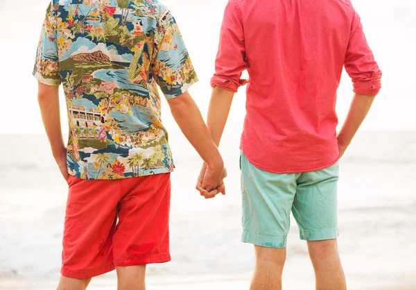 幸せなゲイカップル — ストック写真