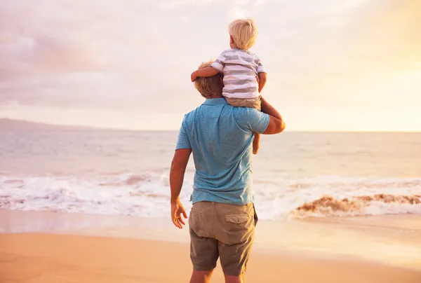 Pai e filho — Fotografia de Stock