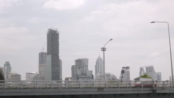 Mai 20221 Bangkok Thailand Blick Auf Das Bangkoker Stadtgebiet Rund — Stockvideo