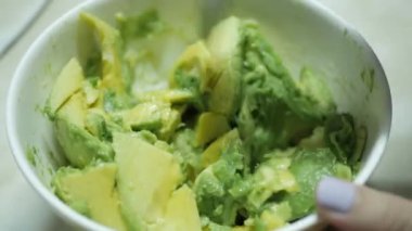 handmade cooking mexican food guacamole dipping healthy food appetizer. Homemade cooking mexican appetizer