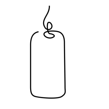 Noel ağacı süslemeleri için alev alev yanan bir mum.