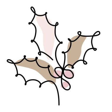 Kış ağacı, yılbaşı için yılbaşı ağacı süsü olarak x-mas bırakır.