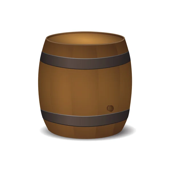 Vintage barrel — Stock Vector