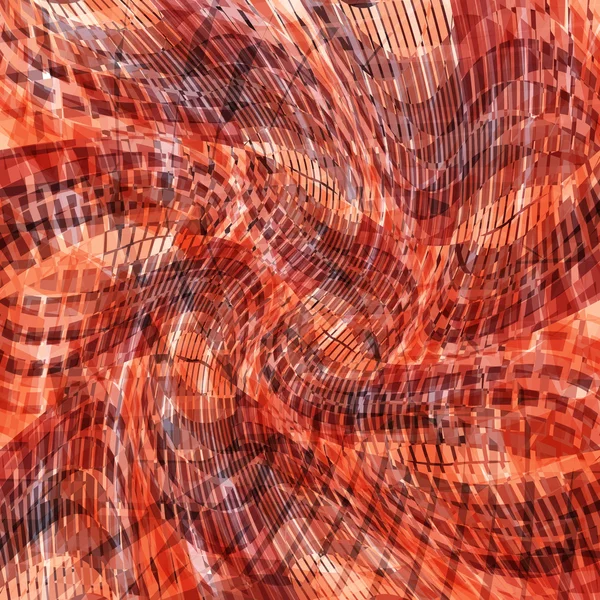 Serpent rouge — Image vectorielle