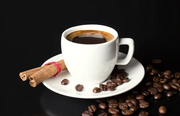 Coffee and beans — Stock Photo, Image