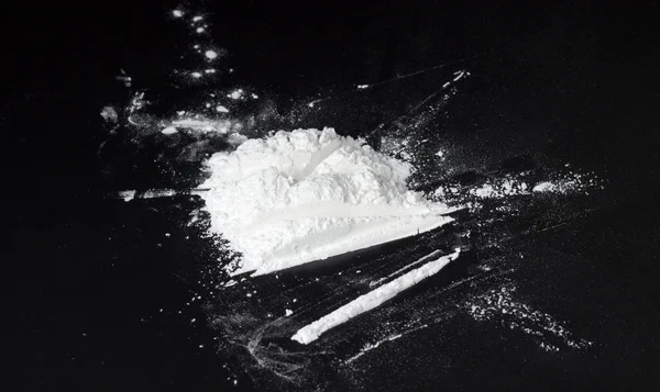 Cocaïne heap — Stockfoto