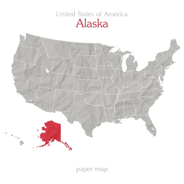 Alaska. — Vector de stock