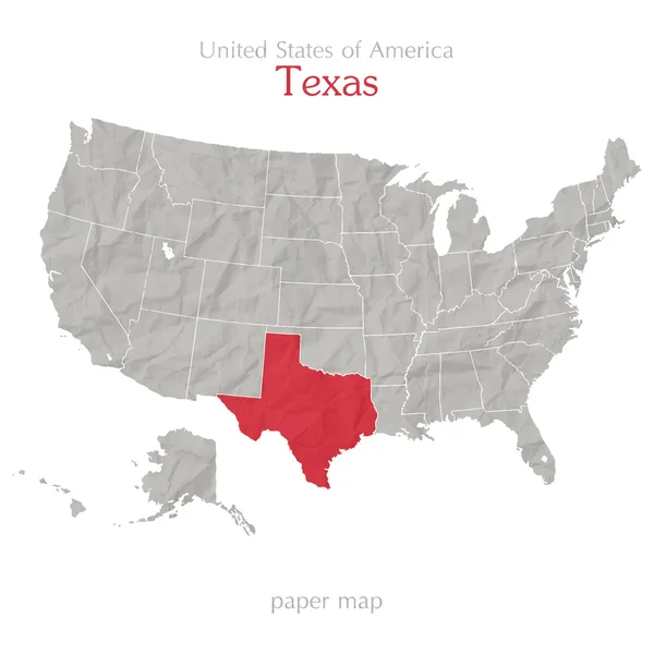 Texas — Vector de stock