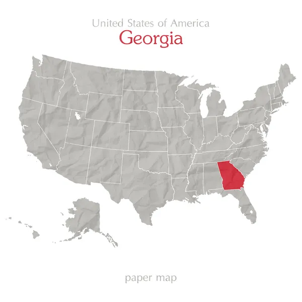 Géorgie — Image vectorielle