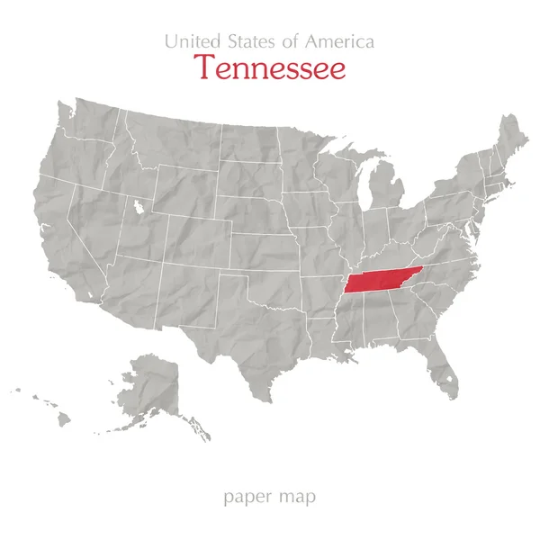 Tennessee — Stockový vektor