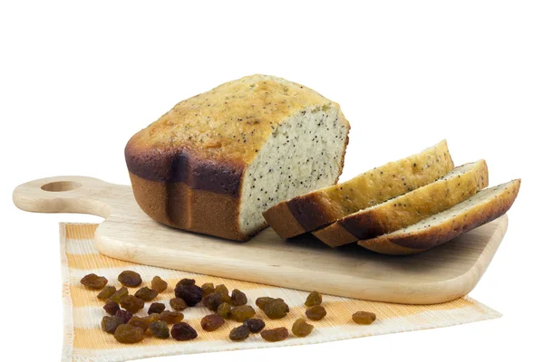 Cake with poppy seeds — Stock Photo, Image