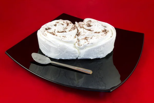 Dessert aus Vanilleeis — Stockfoto