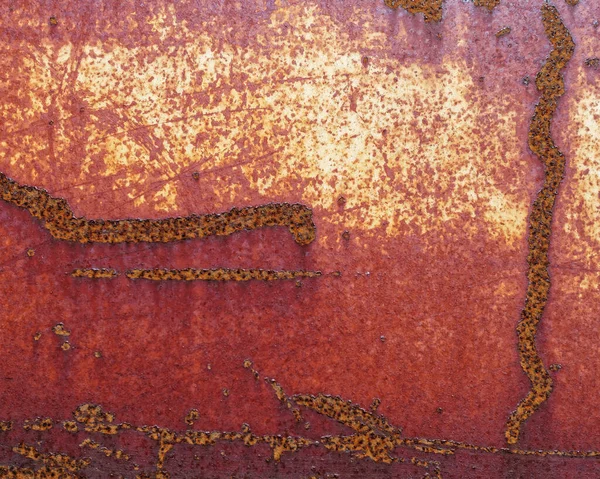 Oxidation Metal Surface Showing Rusting Corrosion — Stock Photo, Image