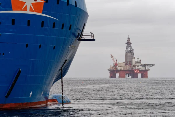 Nieuw Zeeland Labrador Canada April 2022 Het Boorplatform Van West — Stockfoto