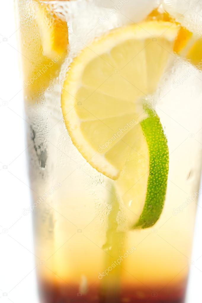 Delicious cold lemonade