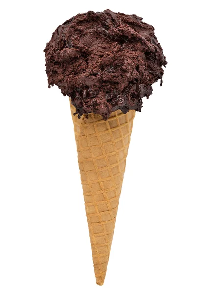 Chocolate ice cream — Stock Photo, Image