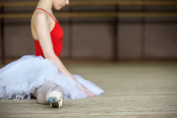 Ballerina op tutu — Stockfoto