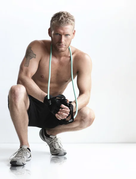 Fitness chlap — Stock fotografie