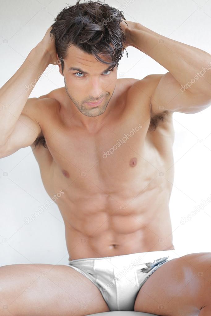 Sexy nude man