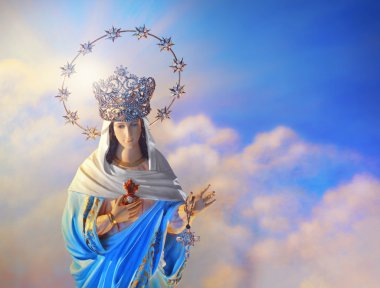 Blessed Virgin Mary clipart