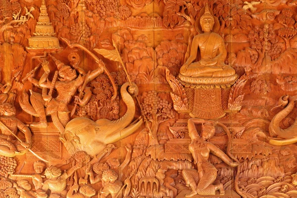 Тайського мистецтва фону — стокове фото