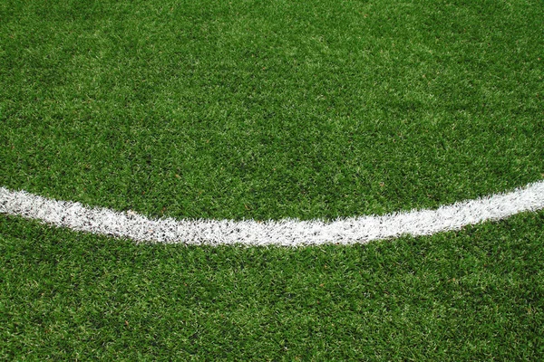 Fußballplatz Gras — Stockfoto
