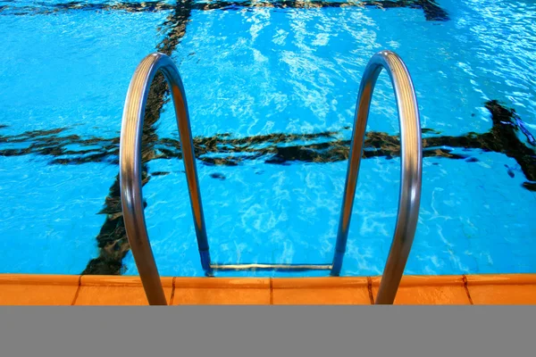 Swimming Pool ladder — Stock Photo, Image