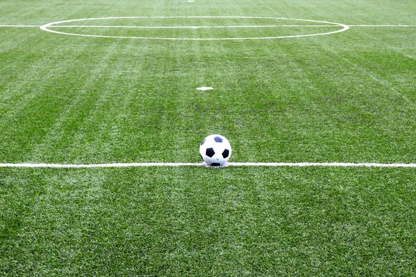 Campo di calcio erba — Foto Stock