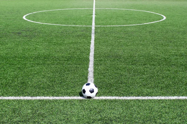 Soccer field grass — Stock Photo, Image