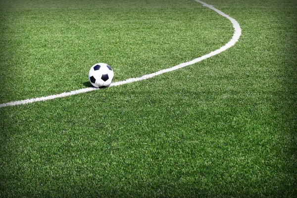 Soccer field grass — Stock Photo, Image