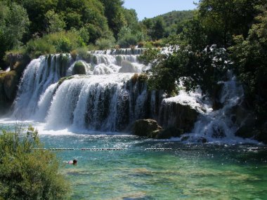 Krka Hırvatistan - nationalpark ve şelaleler