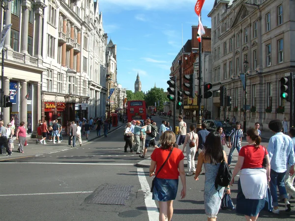 Visa att big ben i london — Stockfoto