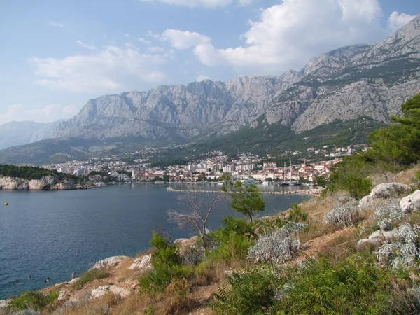 Makarska - kust van Kroatië — Stockfoto