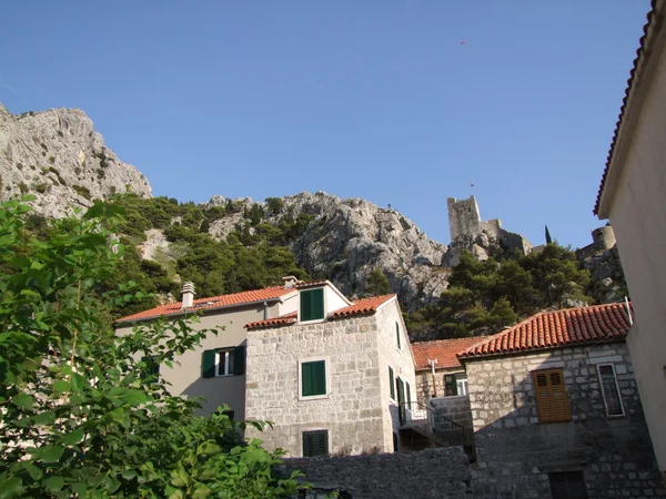Fortica Mirabella in Omiš - croatia — Stock Photo, Image