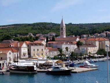 Supetar on the island Brač in croatia